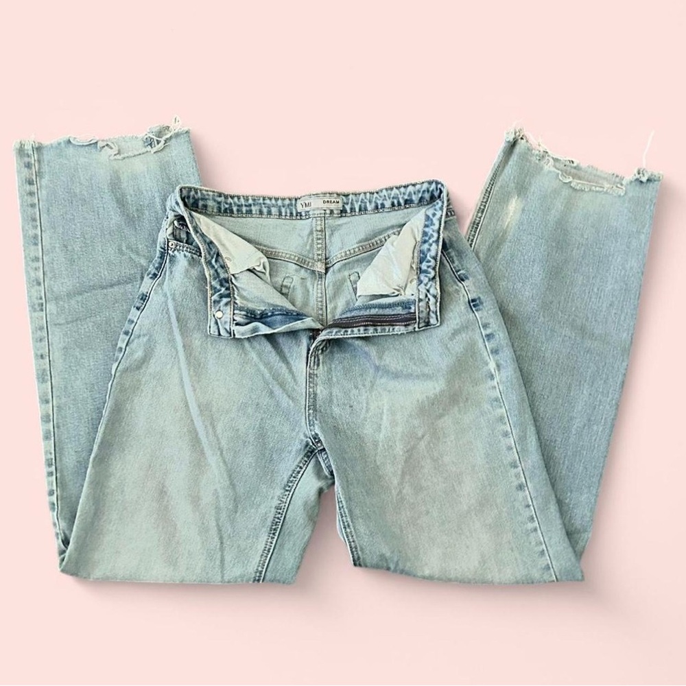 Light Blue Distressed Jeans